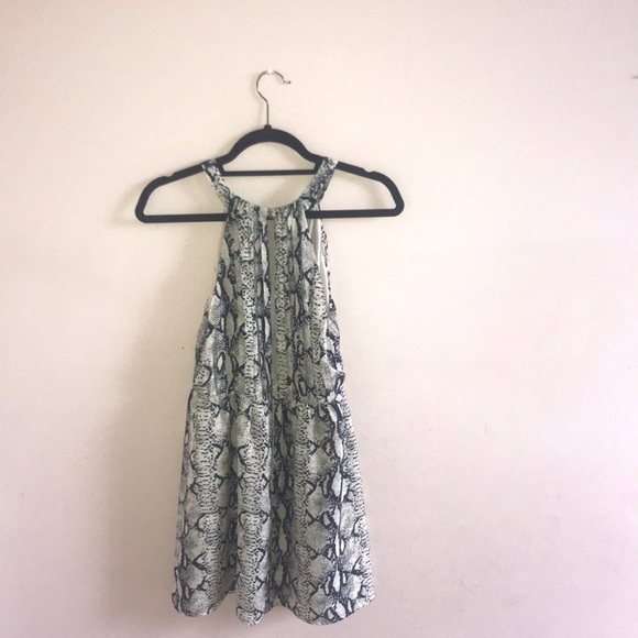 Snakeskin Print Dress - Picture 2 of 4